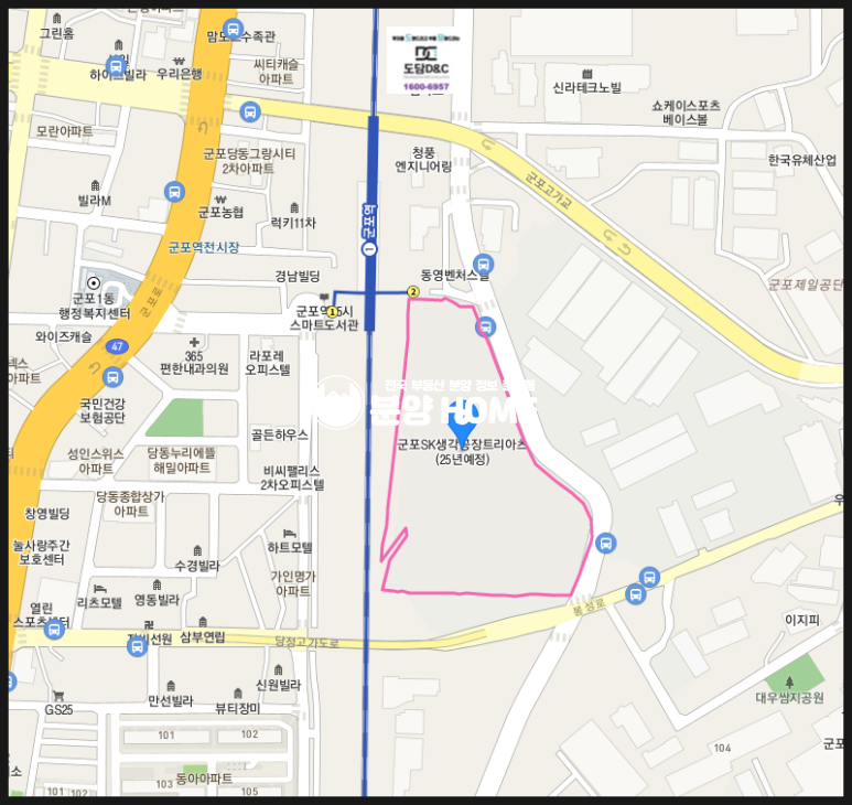 경기 군포시 당동 군포 트리아츠 생각공장 지식산업센터 분양 매물번호 10003 사진 3