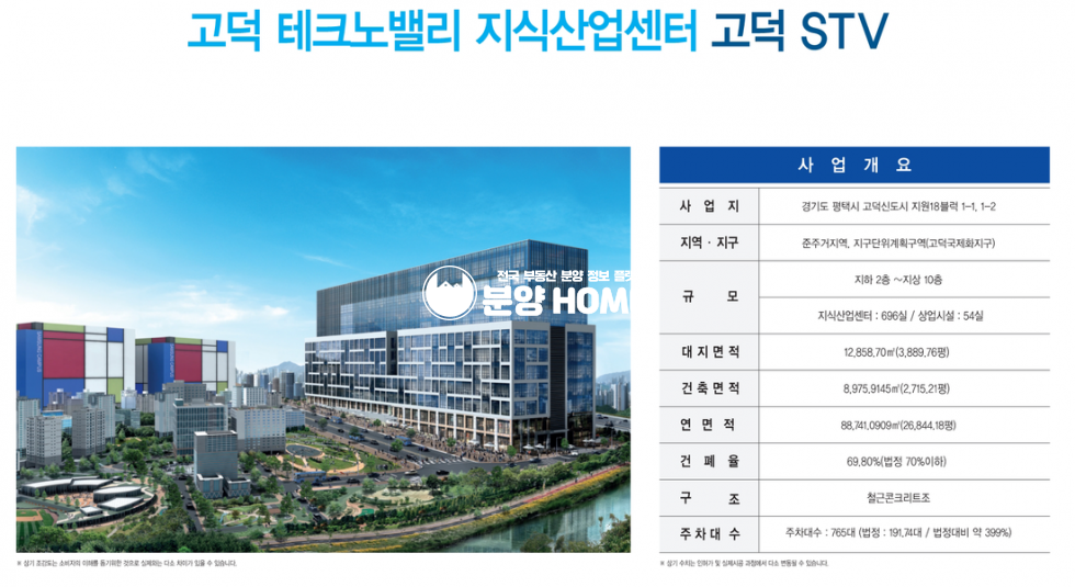 경기 평택시 고덕면 선임대 5년계약완료 고덕 STV B1 118호 분양 매물번호 10374 사진 4